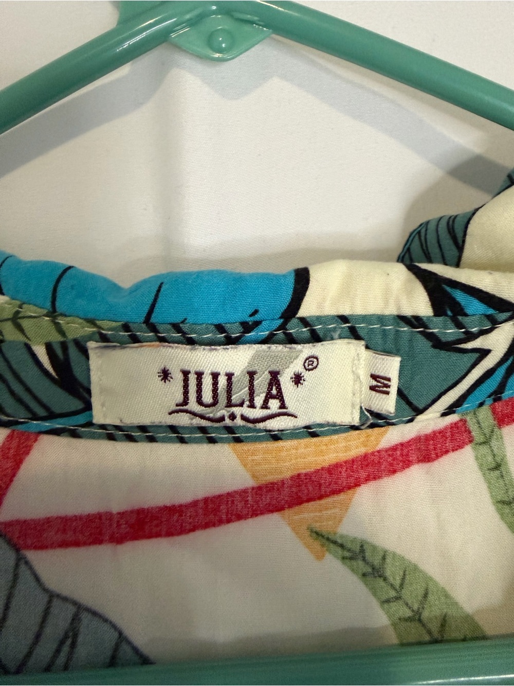 3/$20 Julia Tropical Print Sleeveless Mini Dress - Picture 3 of 4